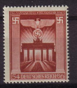 GERMANY DEUTSCHES REICH SG817 #829 MNH 1943 UNMOUNTED MINT  