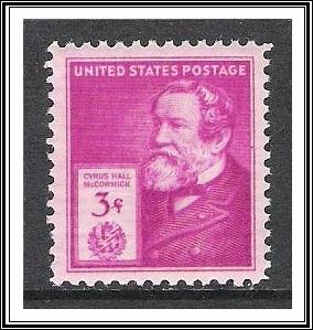 US #891 Cyrus McCormick MNH