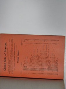 1910 Scott's Stamp Catalog - Nice condition