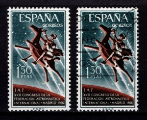 Spain 1966 17th Intl. Astronautics Federation Congress, 1p50 [Mint/Used]