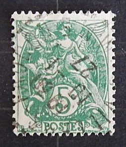 1900, France, 5c, MC #90x