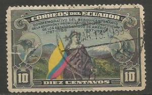 ECUADOR 368 VFU P763-3