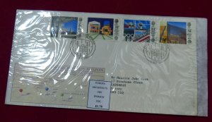 Great Britain First Day Cover 1987 12 May British Architects Europa Ipswich Can