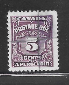 Canada #J18 Used Single