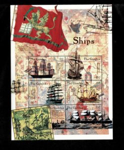 Gambia 2000 - Ships - Sheet of 6 Stamps - Scott #2342 - MNH