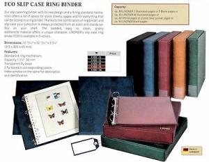 Lindner Slipcase Ring Binder ECO Black (Item 1100-S)