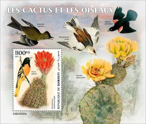 2024 08 - DJIBOUTI - CACTUS & BIRDS           1V  complet set    MNH **