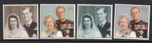 Great Britain #1781-4 1997 Never Hinged F147
