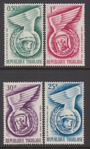 Togo 417-420 Space MNH VF