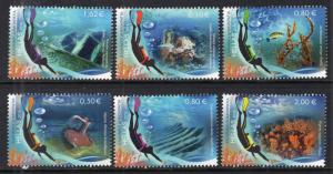 Greece 2693-2698 Marine Life MNH VF