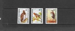 BIRDS-CAMEROUN #738-40 BIRDS OF PREY MNH