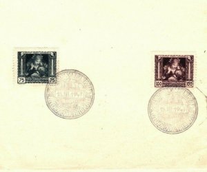 CZECHOSLOVAK FORCES WW2 FPO Military Lettersheet German Stamps {samwells}LA66