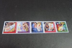 New Zealand 2011 Sc 2379-2383 Christmas strip MNH