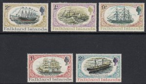 Falkland Islands 192-6 SS Great Britain mnh