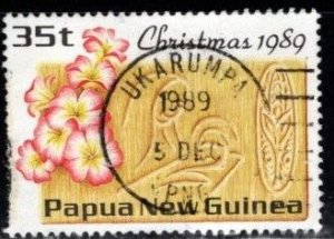 Papua New Guinea - #726 Christmas 1989 - Used