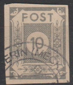 Mi: 52 avy   used  1945  SBZ  Cat € 120