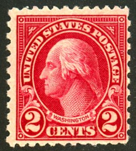 U.S. #579 MINT OG LH