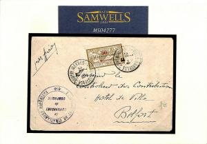 France Colonies MOROCCO Rabat Cover 1922 {samwells-covers} MS4277