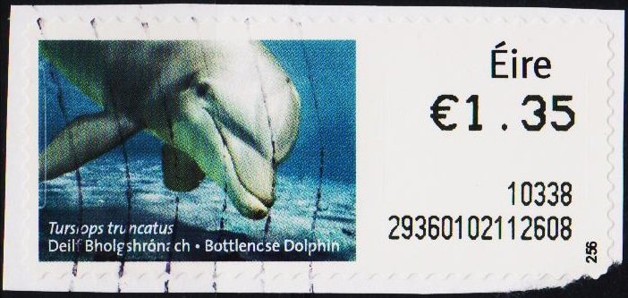 Ireland. 2010? £1.35 Machine Label. Fine Used