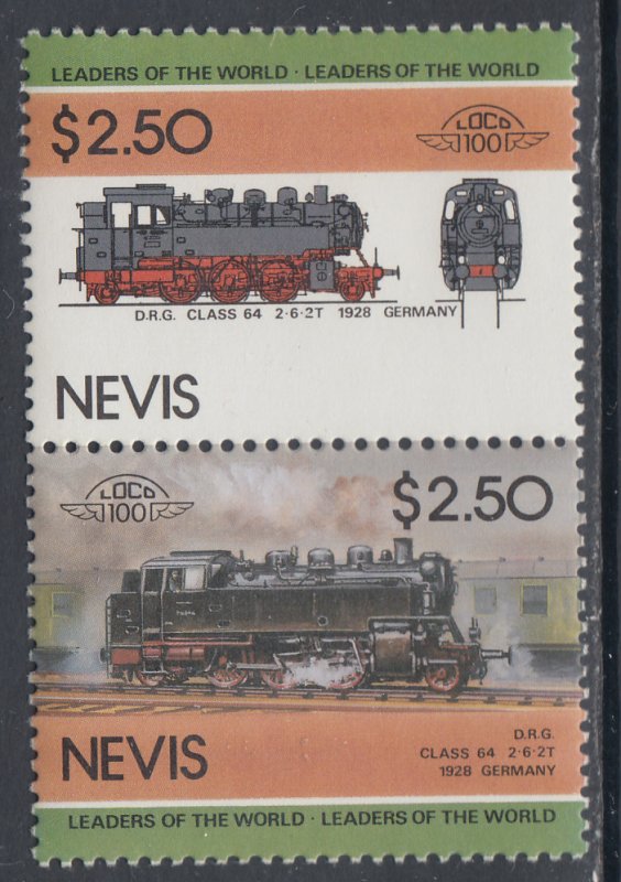 Nevis 222 Train MNH VF