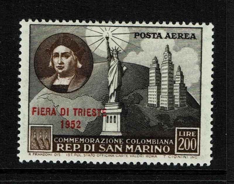 San Marino SC# C81 - Mint Hinged (Hinge Rem) - Lot 070217