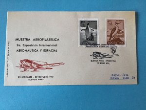 Argentina Air Mail Polar 1972 Stamp Cover  R46090