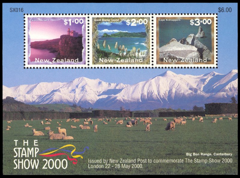 New Zealand 2000 Scott #1639a Mint Never Hinged