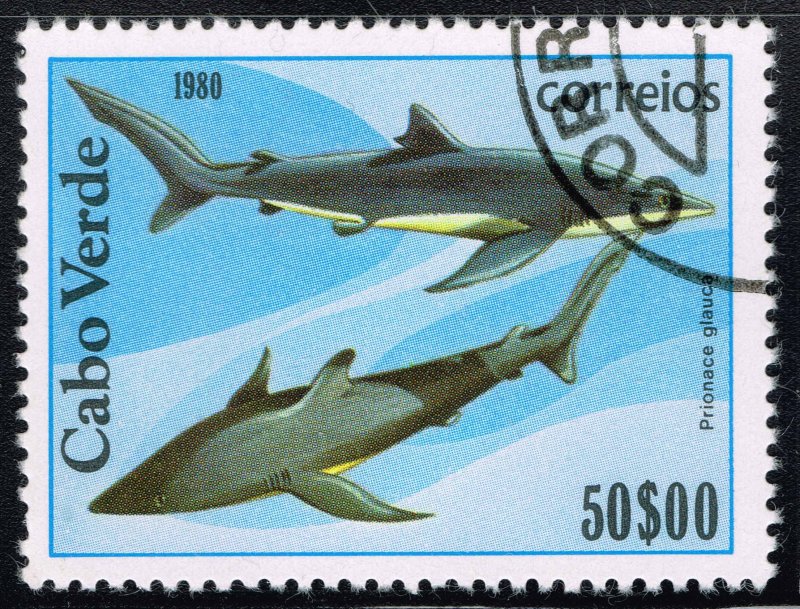 Cape Verde ~ #415 ~ Sharks ~ Used CTO