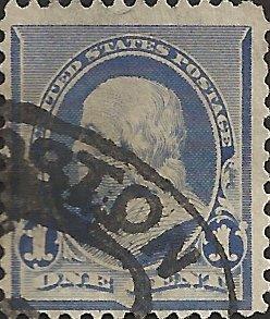 # 219 DULL BLUE USED BEN FRANKLIN SCV-0.75