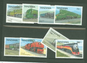 Tanzania #478-85  Single (Complete Set)