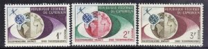 CAMEROUN SC# 380-82 MINT HINGED 1,2,3fr 1963