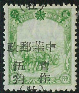 BK0985a - NORTHEAST CHINA - STAMPS - Mi  # B5 - MNH with SHIFTED OVERPRINT!