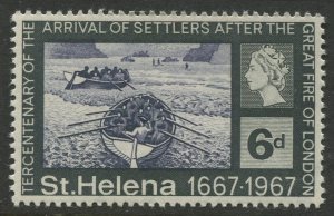 STAMP STATION PERTH St Helena #199 Tercentenary of Settlers 1967 MNH
