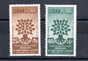 LEBANON - 1960 - AIRMAIL - YEAR OF THE REFUGEE -
