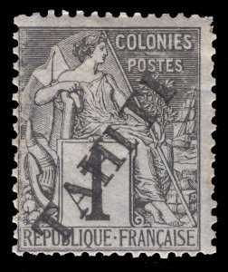 MOMEN: FRENCH COLONIES IN TAHITI SC #5 1893 MINT OG H LOT #65053