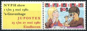 Netherlands Sc#600 MNH, 50c multi, Stampexhibition JUPOSTEX (1980)