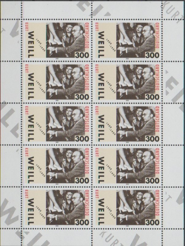 Mi: 2100  mnh    2000  Cat  €  34.00