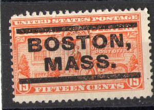 Massachusetts Precancels: Boston, Special Delivery