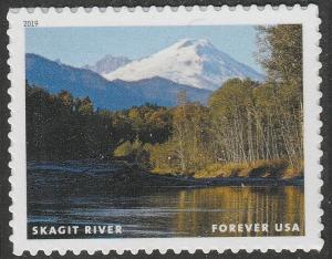 US 5381h Wild and Scenic Rivers Skagit River F single MNH 2019