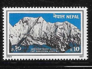 Nepal 1987 Mount Kanjiroba Sc 462 MNH A3611