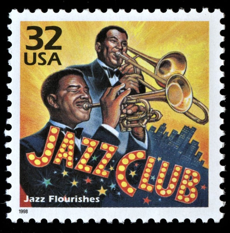 SCOTT 3184-K JAZZ FLOURISHES  MNH-CELEBRATE THE CENTURY 1920's