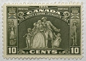 CANADA 1934 #209 Loyalists - MH (CV 30$ +)