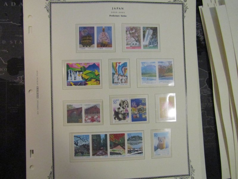 Japan Prefecture, Z1-Z827, ZB1-ZB2, MNH/OG, Complete 1989-2007