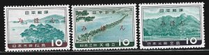 Japan-Mihon #688-690  MNH