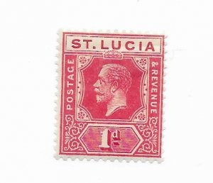 St. Lucia #77 MH - Stamp - CAT VALUE $14.50