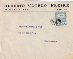 1933: Rocha to Montevideo, Uruguay (57650)