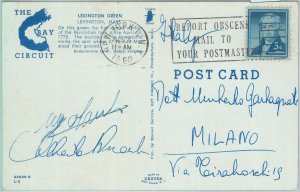 86118 - USA - POSTAL HISTORY - POSTMARK Report Obscene Mail on Postcard 1960