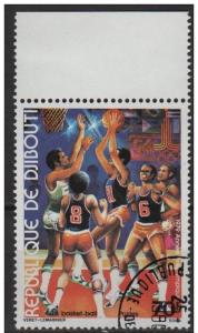 Djibouti 1979 - Scott 503 CTO - 70fr, Pre-Olympic year, bask