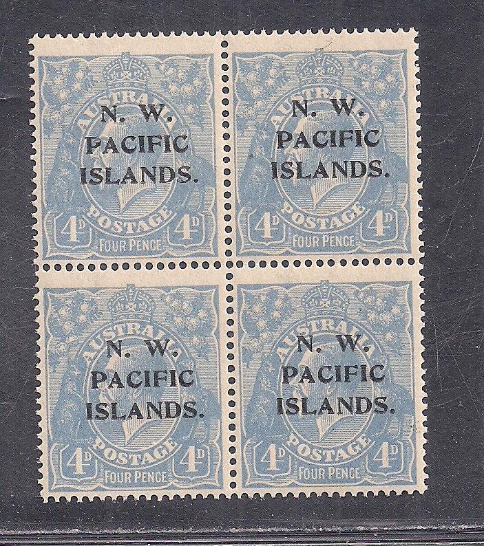 NORTHWEST PACIFIC ISLANDS SC #48   B/4  F/MNH