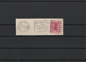 United States 1926 Intern. Philatelic Exhibition Slogan Cancel Stamp ref 22631